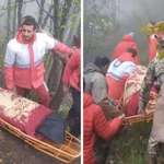 image for The recovery of the body of Iranian President Raisi
