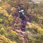 image for First photo of crash site of Helicopter which was carrying Iranian President Raisi