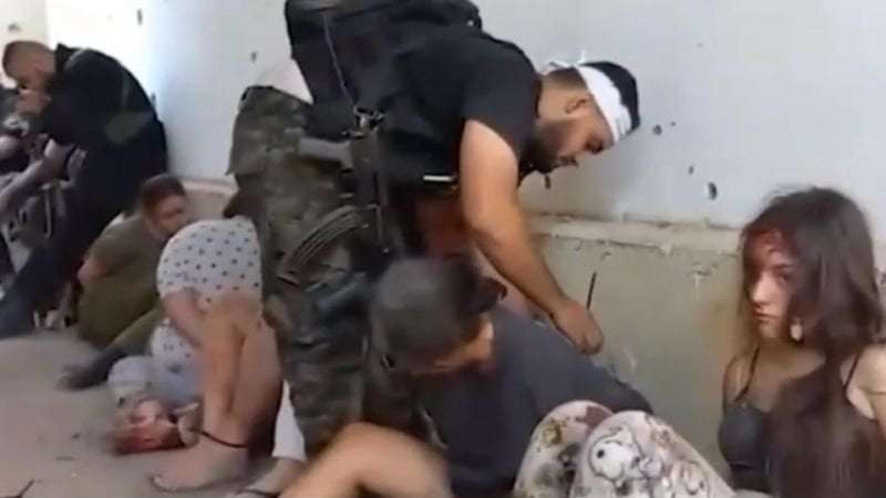 image for Families of female Israeli hostages release graphic abduction footage to pile pressure on Netanyahu