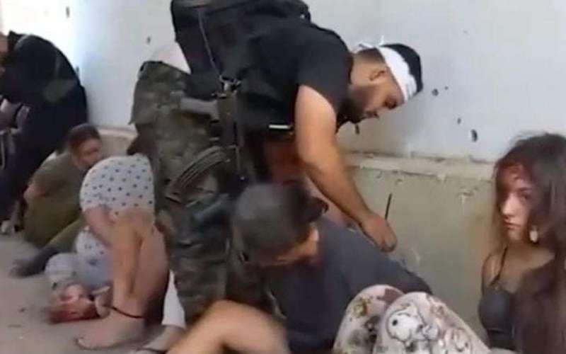 image for Families of female Israeli hostages release graphic abduction footage to pile pressure on Netanyahu