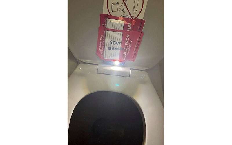 image for American Airlines retreats after blaming a 9-year-old for not seeing a hidden camera in a lavatory