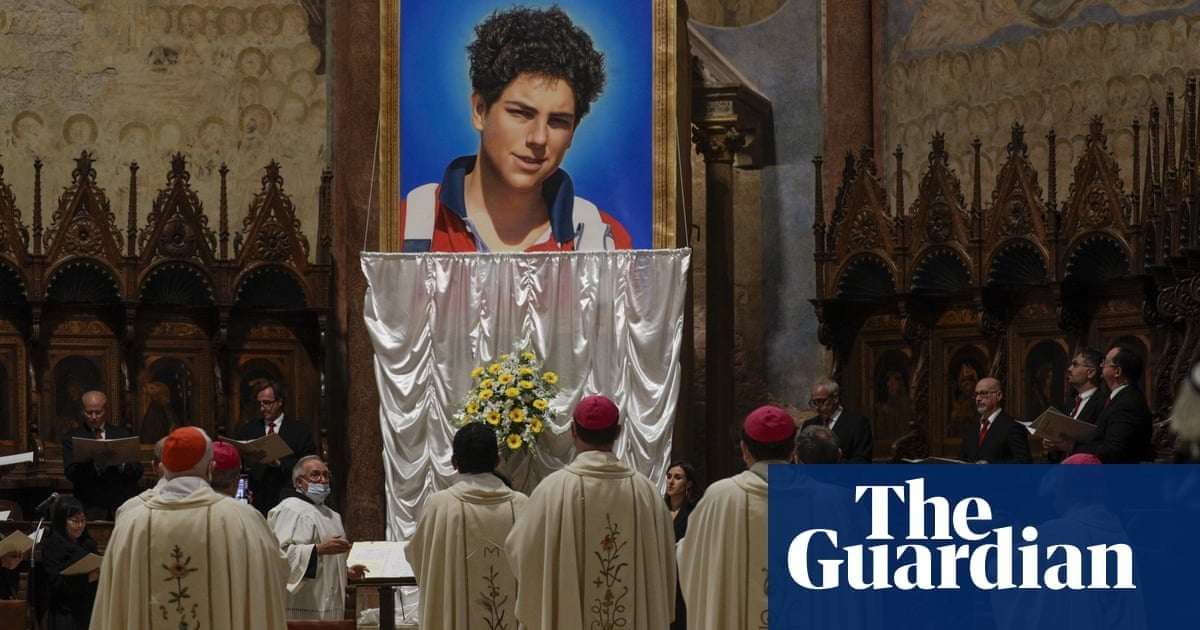 image for London-born boy who died aged 15 to become first millennial saint