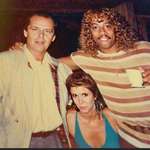 image for Jack Nicholson, Carrie Fisher and Rick James hanging out in the 80’s
