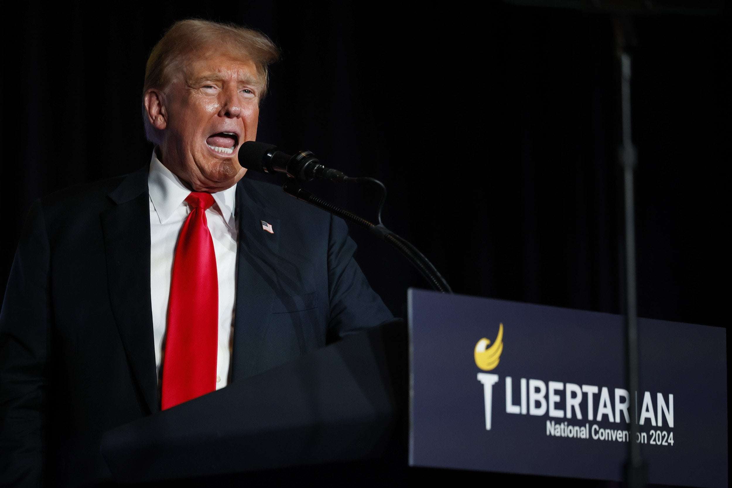 image for Videos of Donald Trump Getting Booed Loudly During Speech Go Viral