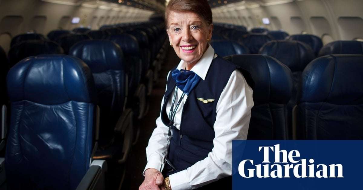 image for World’s longest-serving flight attendant dies aged 88: ‘Fly high, Bette’