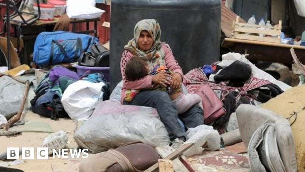 image for Israel Gaza: Operation in Rafah doesn't cross US red lines
