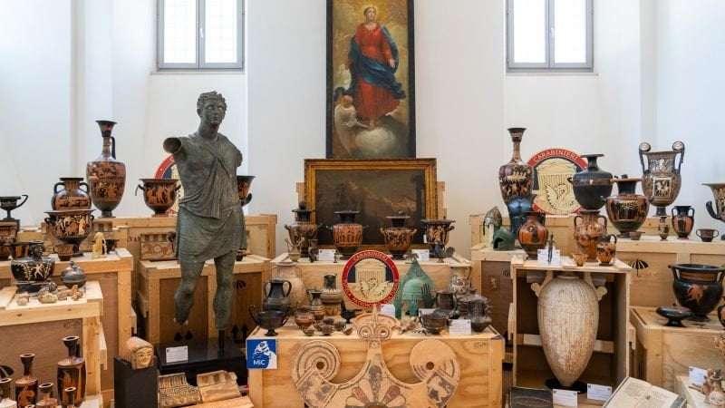 image for US returns $80 million-worth of stolen artifacts to Italy