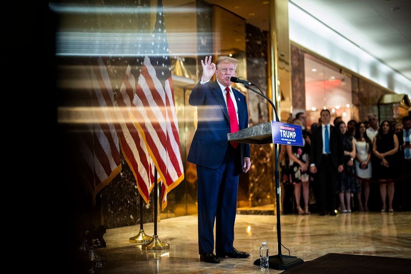 image for Trump insists his trial was rigged … just like everything else