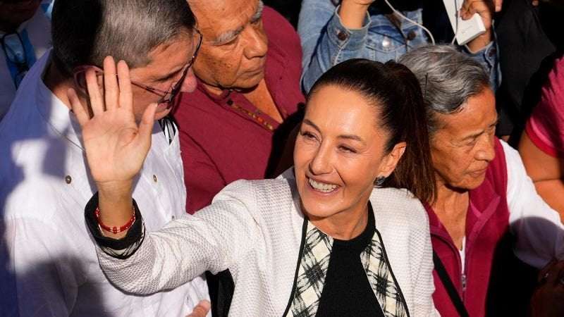 image for Claudia Sheinbaum elected Mexico’s first female president, preliminary results show