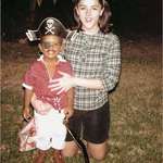 image for Barack Obama and his momma (1964).