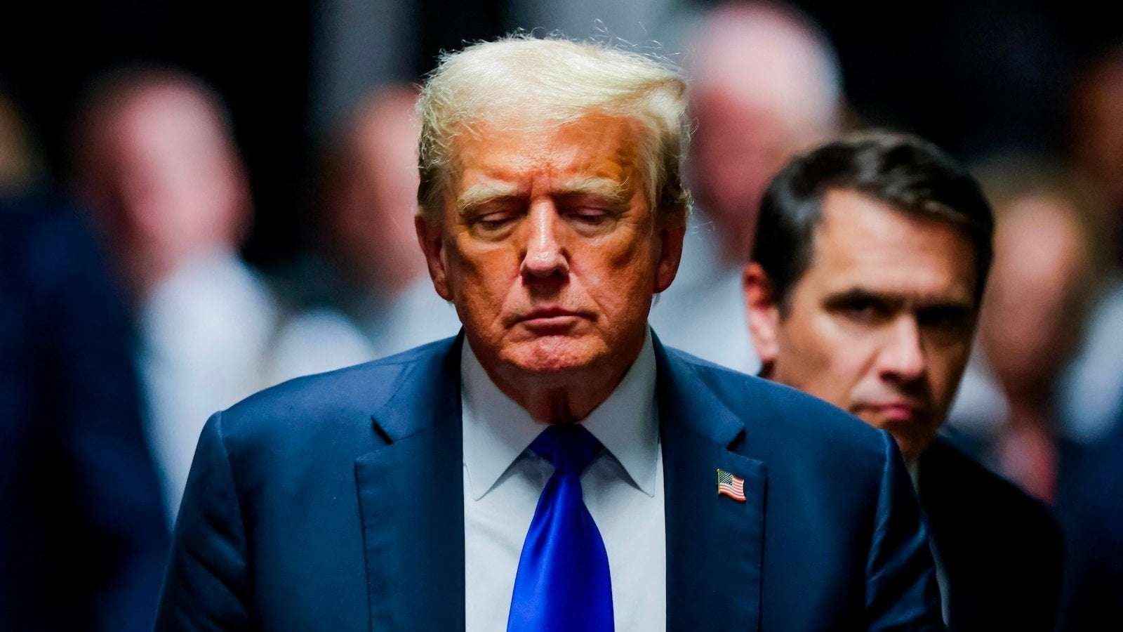 image for Half of Americans think Trump's guilty verdict was correct, should end campaign: POLL