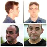 image for Robert DuBoise on the day of his arrest at age 18, and the day he was freed from prison by DNA at 56