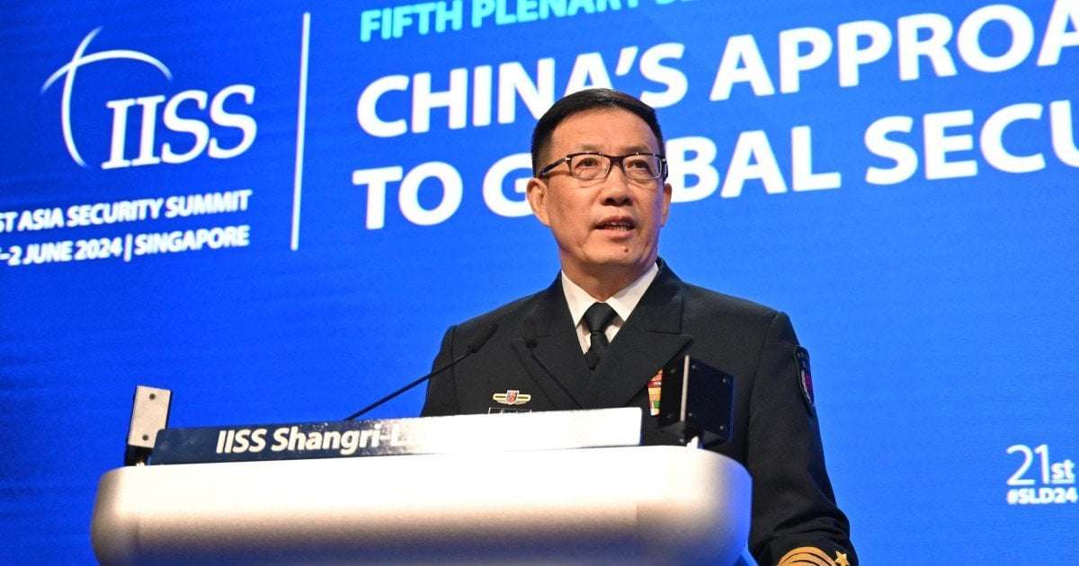 image for Chinese defense minister accuses U.S. of causing friction with its support for Taiwan and Philippines