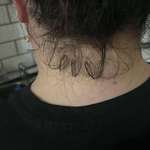 image for Went to give my girlfriend a hug and noticed her hair spelt “Love”