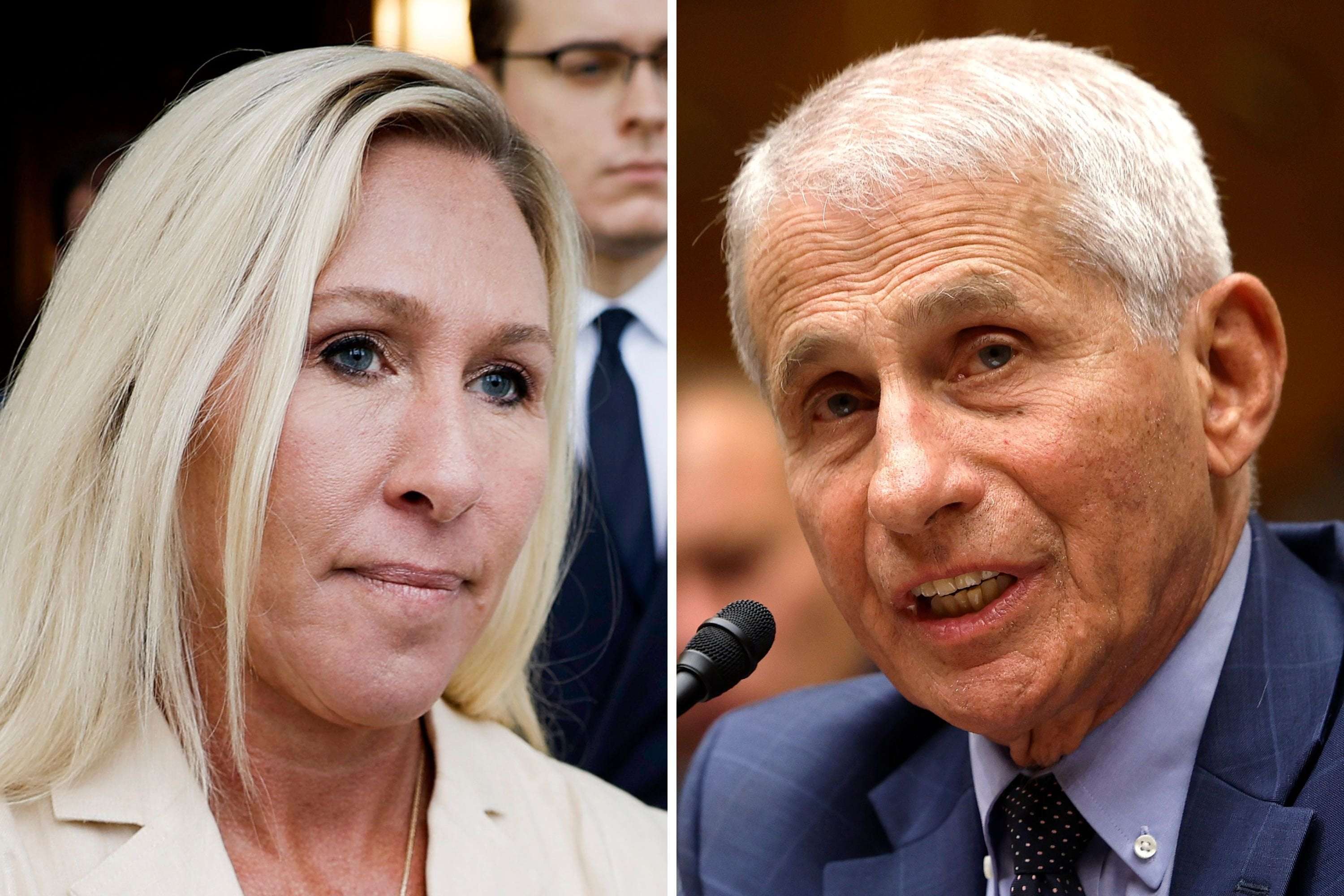 image for Anthony Fauci Gets Death Threats After Marjorie Taylor Greene's Remarks