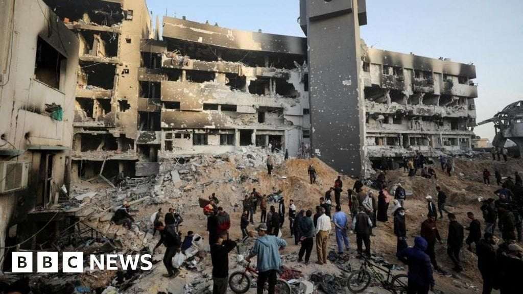 image for Mass graves and body bags: al-Shifa hospital after Israel's withdrawal