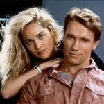 image for Sharon Stone and Arnold Schwarzenegger in the 1990s