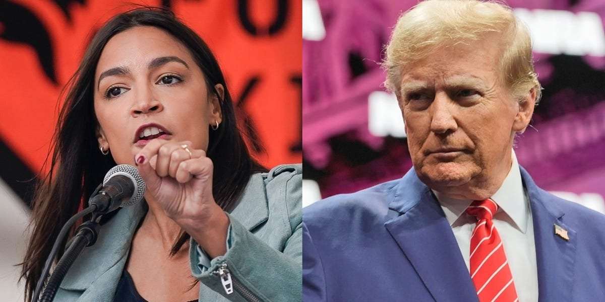 image for AOC says she 'wouldn't be surprised' if Trump 'threw me in jail' if he wins in 2024