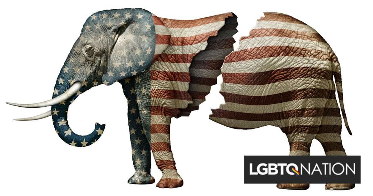 image for Gay Republican candidate melts down when he figured out that his party is homophobic