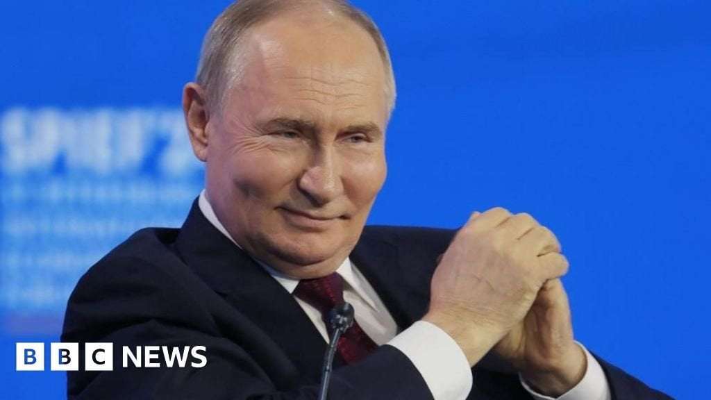 image for Confident Putin warns Europe is ‘defenceless’