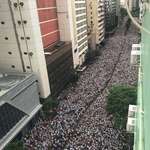 image for Exactly 5 years ago in Hong Kong. 1 million estimated on the streets. Protests are now illegal.
