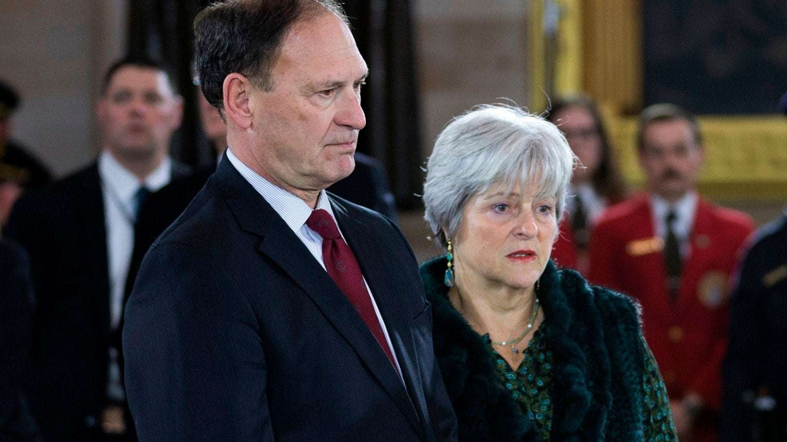 image for Martha-Ann Alito Condemns Pride Flags, the Left, and the Media