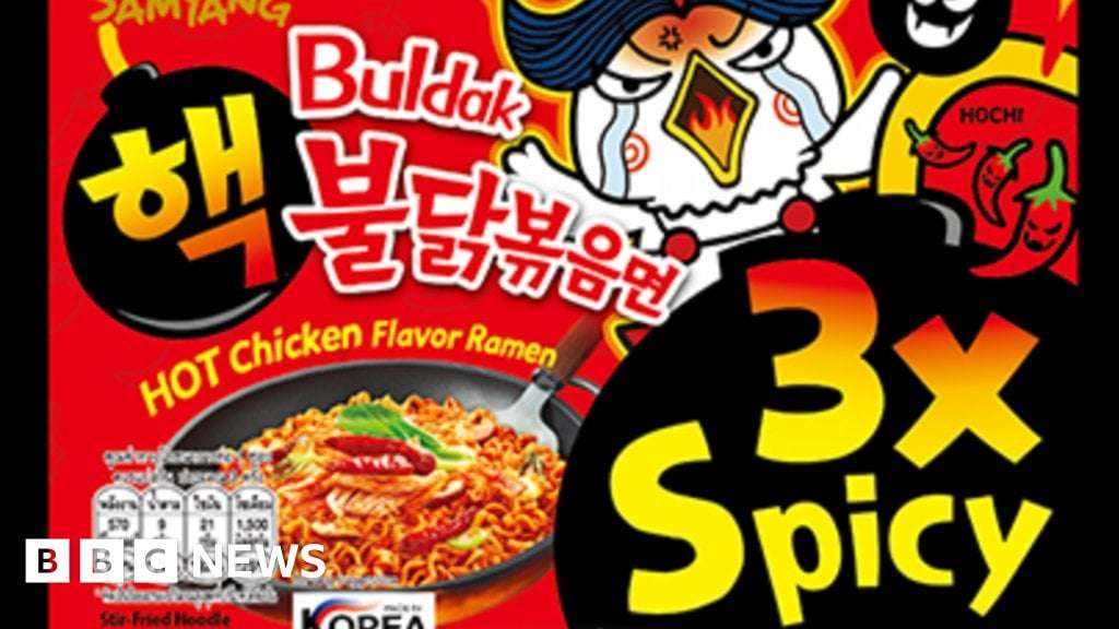 image for Samyang: Denmark recalls Korean ramen for being too spicy