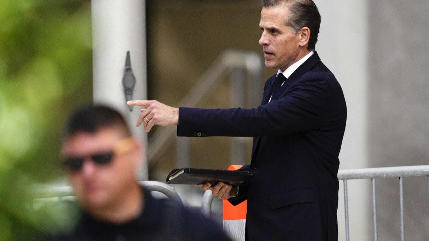 image for Hunter Biden convicted of all 3 felonies in federal gun trial