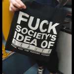 image for Asked her if I could take a pic of her bag on the bus.