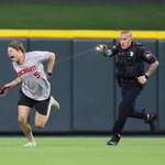 image for Fan gets tased on field