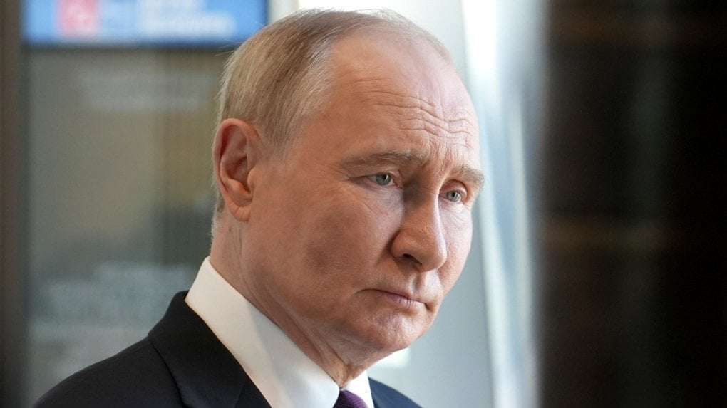 image for Putin offers truce if Ukraine exits Russian-claimed areas and drops NATO bid. Kyiv rejects it