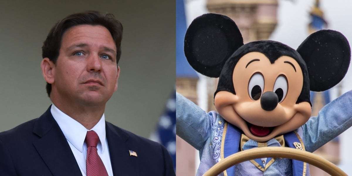 image for Disney's feud with DeSantis is over — and it's donating to Republicans again