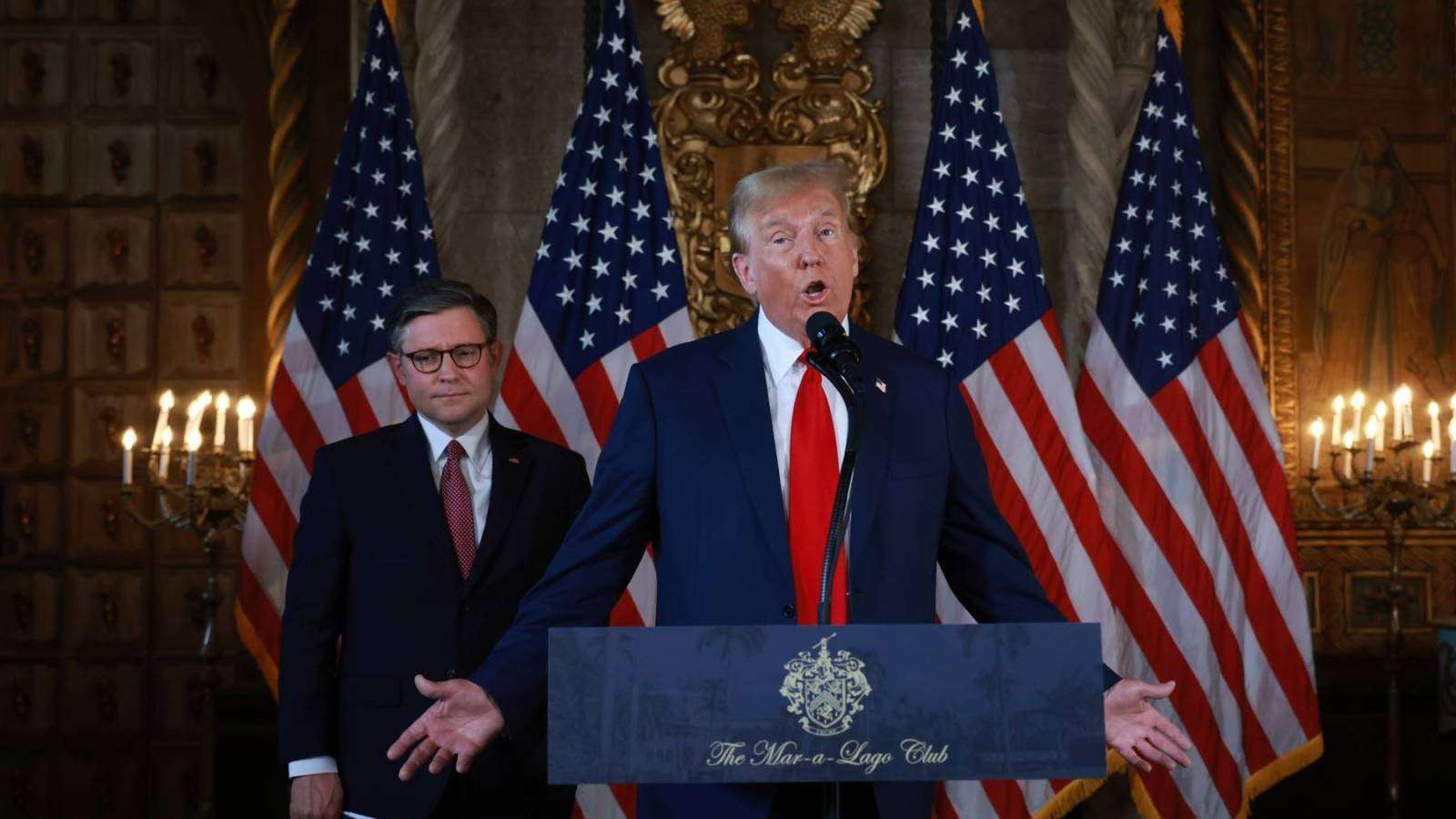 image for Trump Angrily Demanded Mike Johnson Help Overturn Conviction: Report