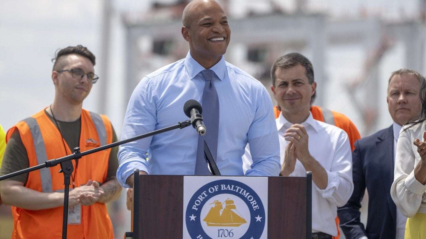 image for Baltimore’s busy port fully reopens after bridge collapse, and a return to normal is expected