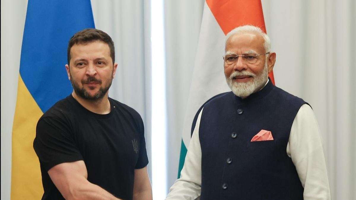 image for Way to peace is through ‘dialogue and diplomacy’: PM Modi tells Volodymyr Zelenskyy
