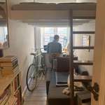 image for Me living in a tiny apartment, Copenhagen, Denmark