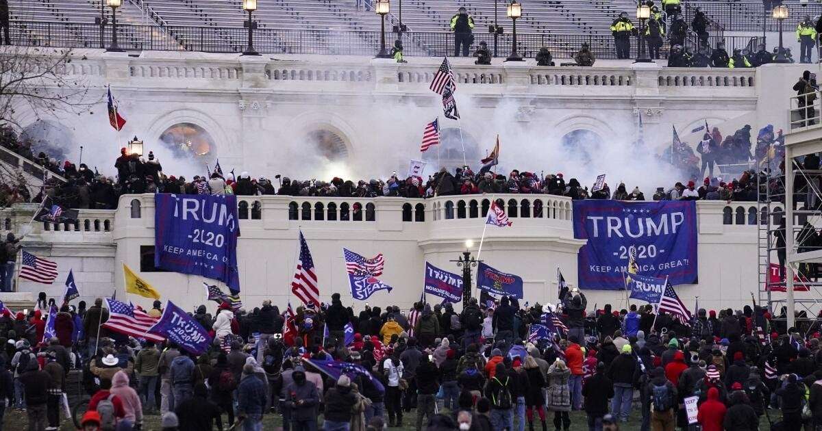 image for Trump is lionizing Jan. 6 rioters as ‘warriors.’ Could the dog whistle be any louder?