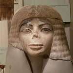 image for Egyptian statue of women in the Field Museum, Chicago