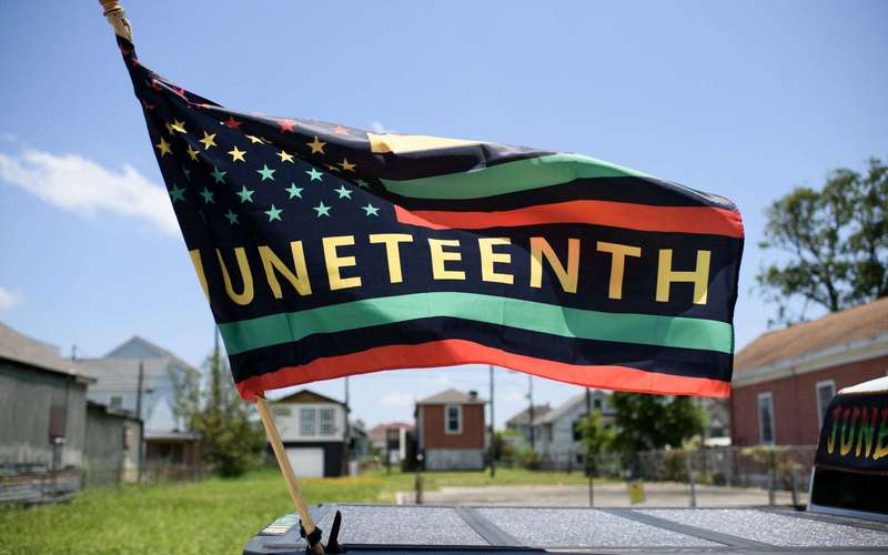 image for Republican Candidate Tells Black Americans To Leave US in Juneteenth Message