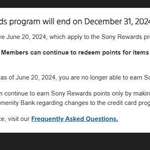 image for Sony Rewards Program Is Coming To An End on Dec. 31, 2024