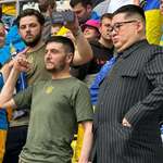 image for Zelensky and kim Jong un cosplayers spotted In the euros 2024
