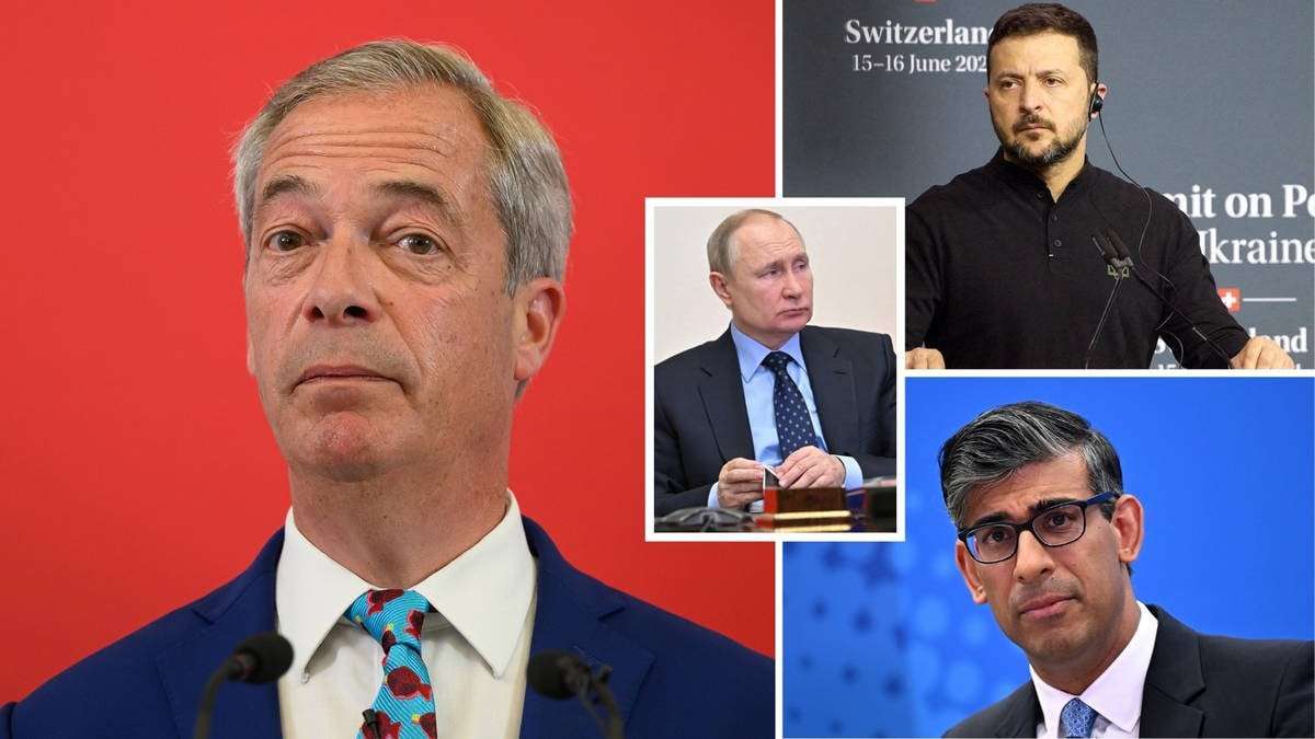 image for Zelensky says Farage 'infected by Putinism' as Reform leader doubles down on Ukraine comments