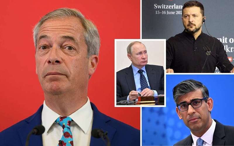 image for Zelensky says Farage 'infected by Putinism' as Reform leader doubles down on Ukraine comments