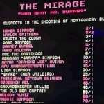 image for Betting odds in Las Vegas for The Simpsons “Who Shot Mr. Burns” episode (1995)