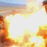 image for Combat Photographer takes a picture at the exact moment a mortar tube accidentally explodes.
