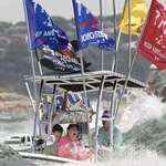 image for Remembering the time Red Hats had a boat rally and the big boats sunk the smaller ones