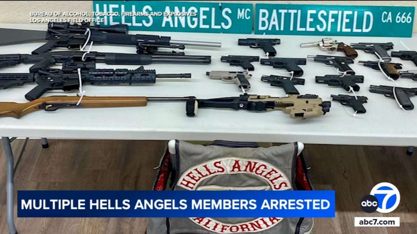 image for Entire Bakersfield chapter of Hells Angels arrested in multi-agency investigation
