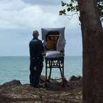 image for Australian palliative care patient being taken to the beach one last time.