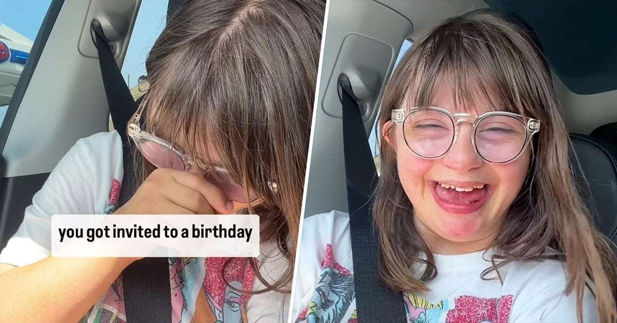 image for Teen's Joy At Birthday Party Invitation Goes Viral