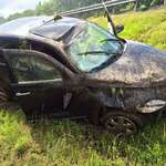 image for My PT Cruiser after rolling over 2 times.